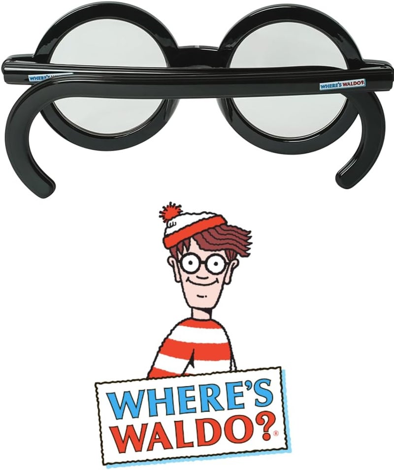 Sun-Staches Where's Waldo Glasses | Official Waldo Costume Accessories | One Size Fits Most - Image 5